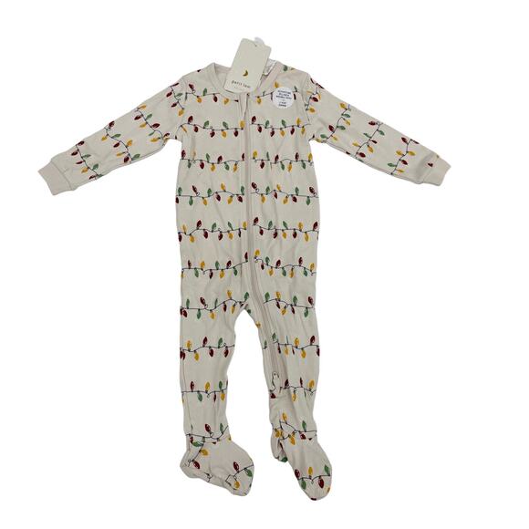 NWT Petit Lem 6M Christmas Light Footie - Picture 1 of 5